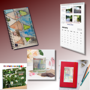 Personalize calendars, diaries, cups, notebooks..