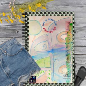 "Earth, The Car, and You" Keik's collection. Spiral notebook