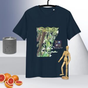 T-shirt The Infinity of light. Loria Hilahm's Collection.  Unisex, organic cotton